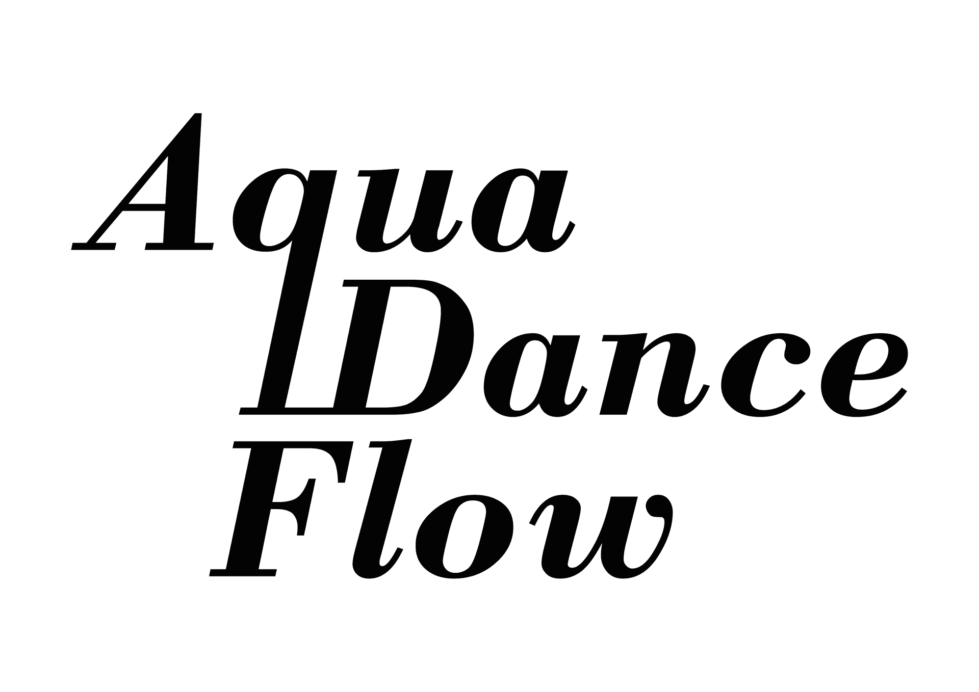 aqua dance flow logo